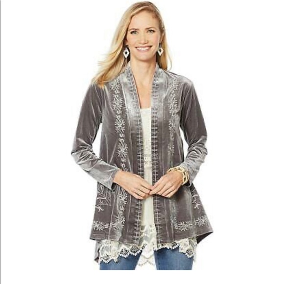 LaBellum Hillary Scott Velvet Topper 3x Silver - Picture 2 of 5